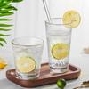 330ml/340ml Hammer Patterned Wine Glass Luxury Golden Edged Glass Cup Transparent Juice Beverage Cold Drink Cups Exquisite Gifts