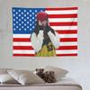 1pc celebrity themed American flag wall hanging suitable for bedroom living room and dormitory decoration