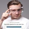 1/2PCS Clear Safety Goggles for Men Women Eye Protection Anti Dust Glasses Cycling Moto Dust-proof Eyewear