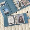 Korean Minimalist Denim Heart Photo Album A5 3-Hole Notebook Binder