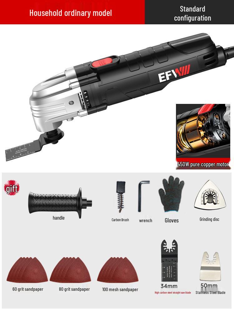 

Multifunctional Electric Woodworking Trimmer & Cutting Tool Set