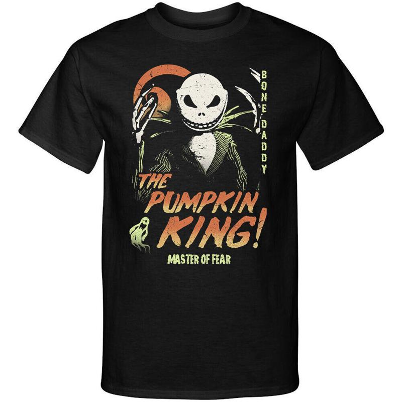 The Pumpkin King Master of Fear Jack Halloween Style Graphic Tee Shirt T Shirt S