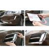 For VOLVO XC60 2014-2017 Accessorie 2pcs/lot ABS Front Bumper Grille Fog Light Cover Case Frame Decoration Protection