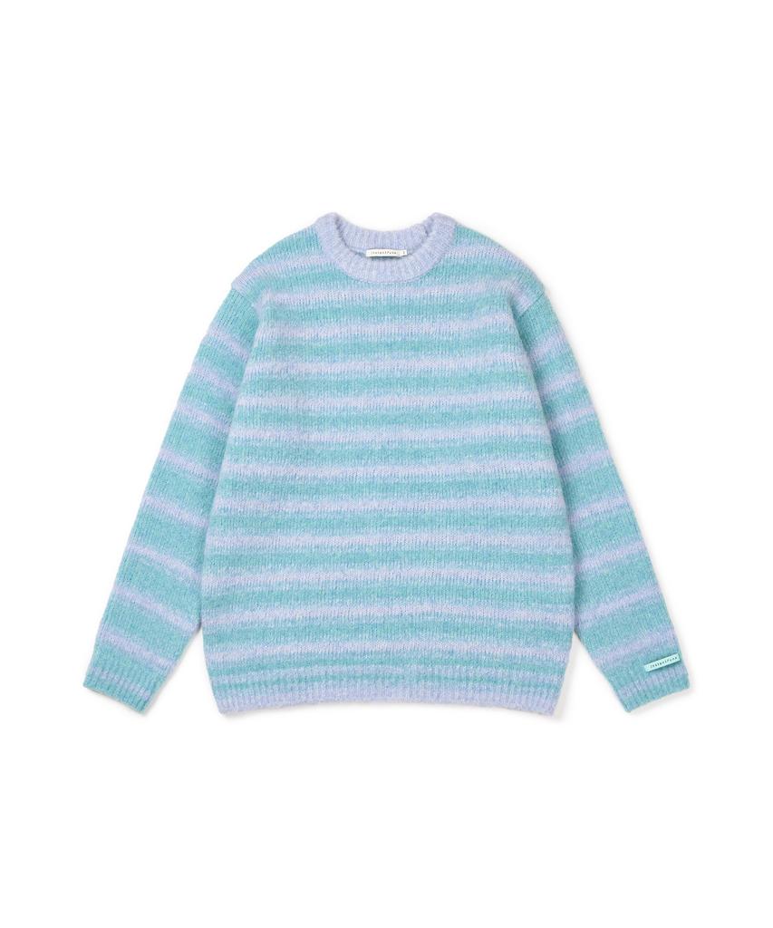 INSTANTFUNK Men'S Multi-Stripe Knit