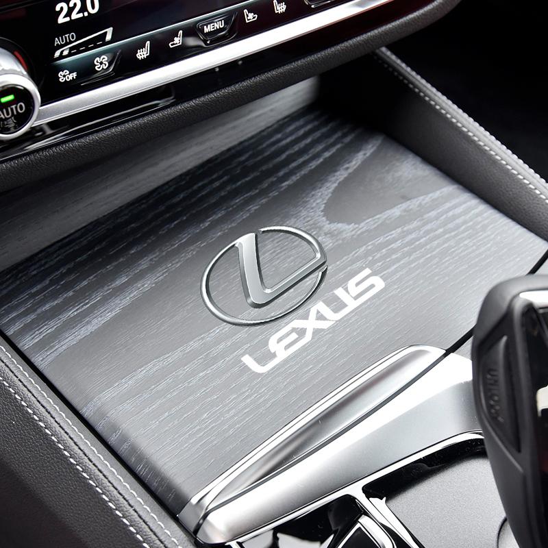Car Stickers Car-Styling Logo Interior Decorative Accessories For Lexus F-SPORT ES RX NX LS UX LM LX GX LC RZ IS CT GS RC HS