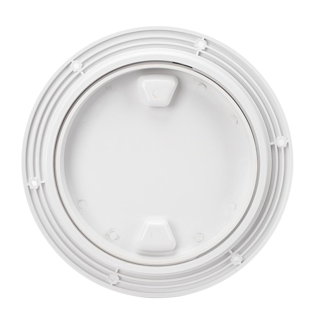 ABS Boat Deck Inspection Access Hatch Cover Non Slip Anti Corrosive Screw Out Round Plate(6in )