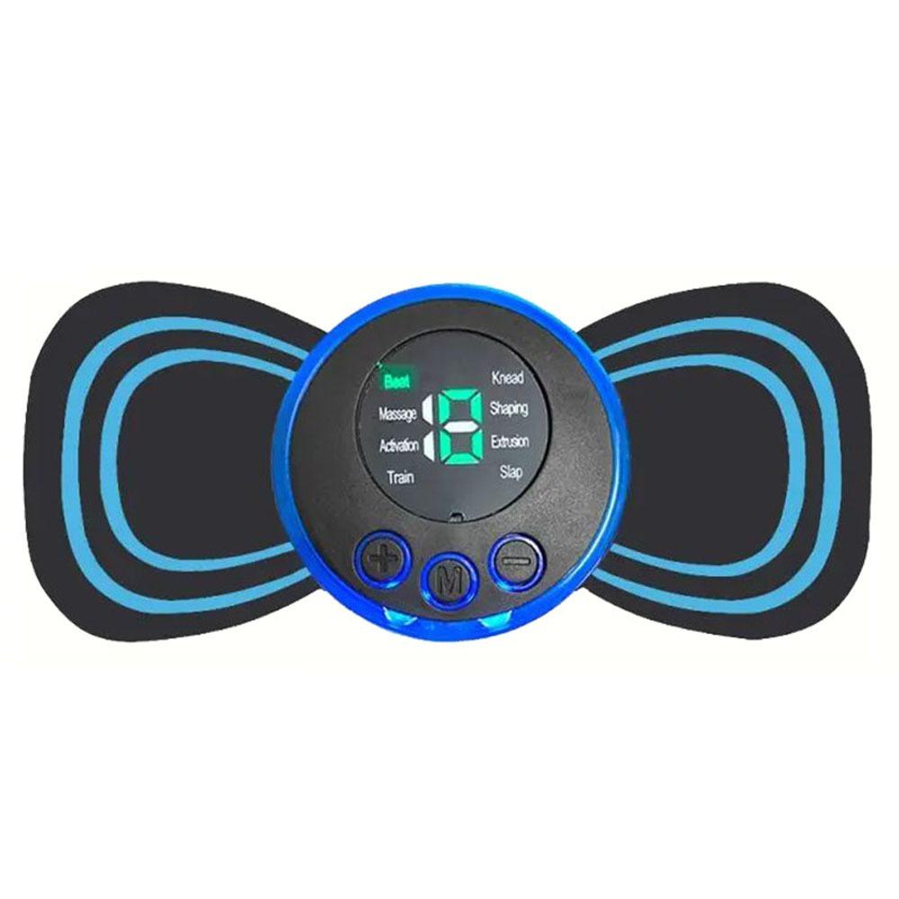 Multifunctional Electric EMS Neck Massager Mini Massageador Mat Gel Pad Stickers  Relieve Pressure
