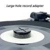 LP45 Turntable Adapter For LP45 Vinyls Player Large Hole Vinyls Records Secure Stabilizer Vinyls Record Dome ABS Build