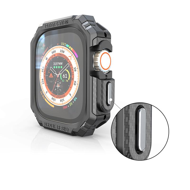 Custodia Vuota in TPU per Apple Watch Cover 49mm 46mm 42mm 45mm 41 40mm 44mm Senza Protezione Schermo per iWatch 11 10 9 8 7 6 5 4 SE Ultra