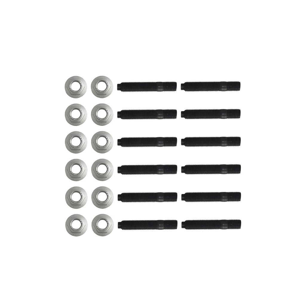 Exhaust Manifold Bolts and Nuts Spare 1 Set Premium Attachments Replace for Toyota 70 75 80 100 Series 1Hz 1hdt Automotive
