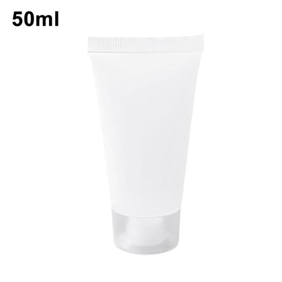 50ml Travel Bottle Transparent Portable Plastic Empty Storage Bottle for Outdoor