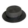Flat Top Small Edge Straw Hat Men's Summer Vacation Shading Sun Protection Beach Hat Versatile Fashion Small Fresh Trendy Hat Women
