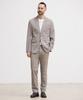 Stco [Summer Setup] Ice Touch Power Stretch Setup Set_Beige Check (Slim Fit)_Sejub06Set