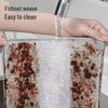Dual-Layer Steel Wire Dishcloth for Multi-Purpose Kitchen Cleaning