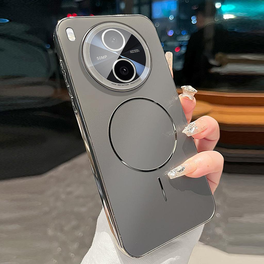 Magnetic charging is suitable for vivoy600pro mobile phone case y600pro. The new 600pro does not touch fingerprints and has its own mirror.