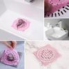 30PCS Shower Drain Hair Catcher Self-Adhesive Floor Drain Stickers Disposable Mesh Sink Strainer Filter For Bathroom kitchen