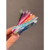 1 Colorful paintbrush grab clip Creative Bouquet Styling Hairpin Teachers' Day gift Updo Shark Clip Cute hair accessories