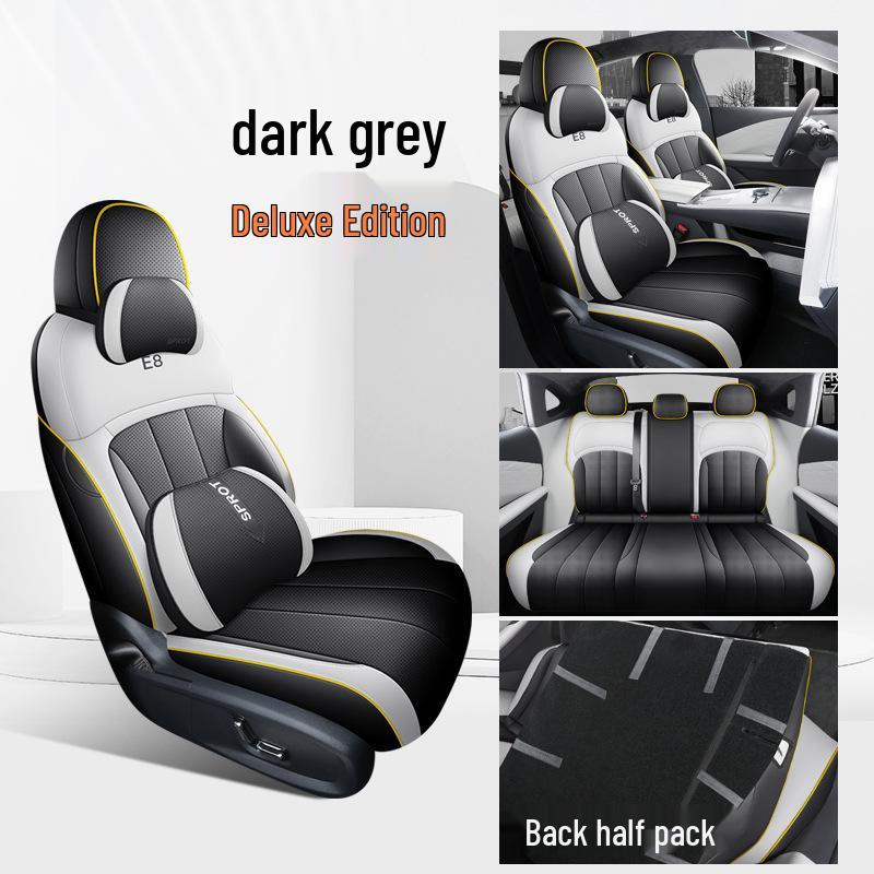2024 Semi-Enclosed Universal Car Seat Cover for All-Season Comfort, Compatible with Galaxy E8.