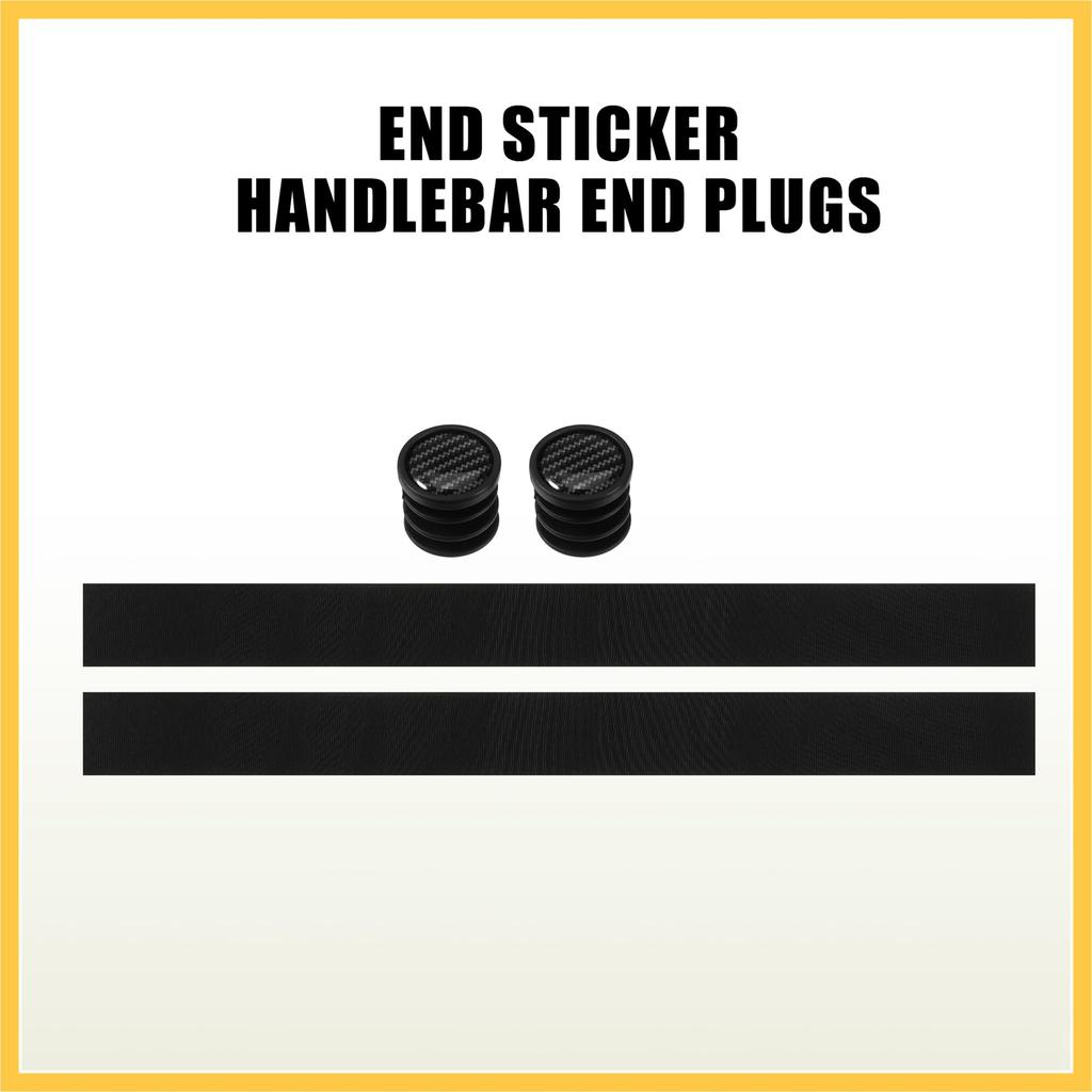 BULLSPANN Bicycle Grip Tape for Road Handlebar Tape with End 1 Bikes, Anti-Slip Plugs, Pair, Blue/Purple