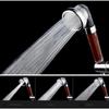 3 Fuctions Circular SPA Filter Hand Hold Shower Head Rainfall Water Saving Bathroom Accessories Filterate High Pressure Shower Nozzle