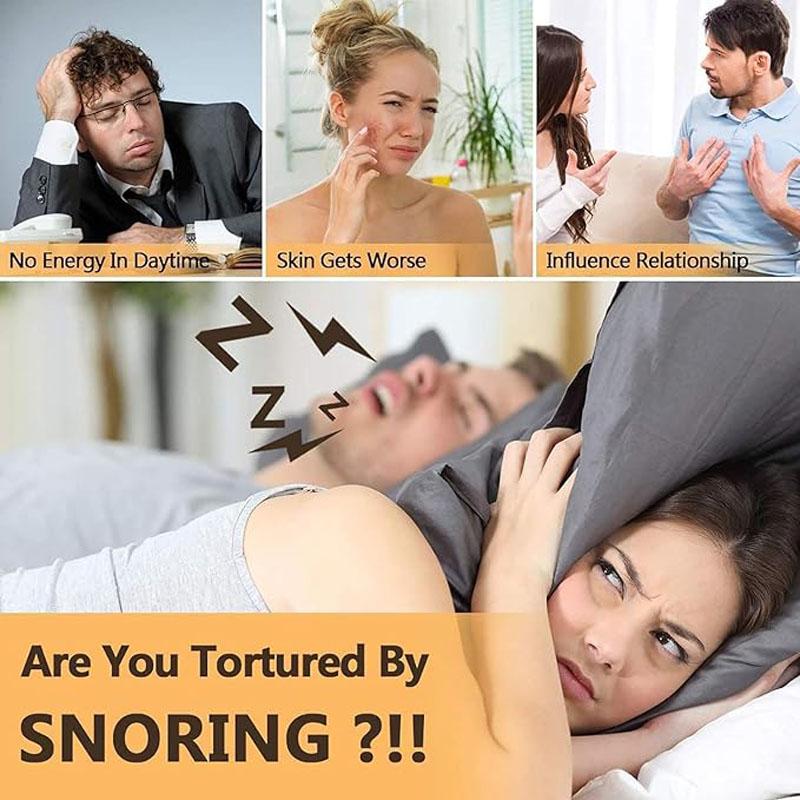 Anti Snoring Device Anti-Slip Adjustable Anti Snoring Chin Strap,Snoring Reduction Stop Snoring Device Snoring Solution