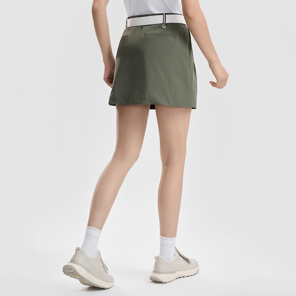 FILA Golf Series Fashion Classic Simple Versatile Comfortable Woven Casual Skirt Women skirts A11W625315FGN