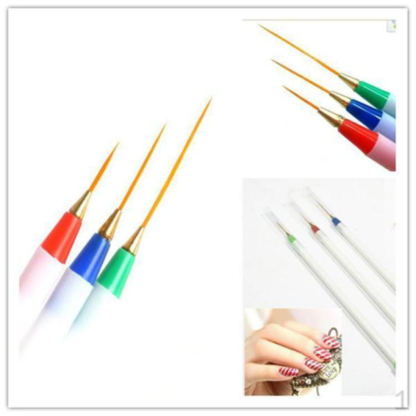 

3pcs NairArt Acrylic Drawing Striping Dotting Painting Liner Design