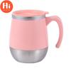 Hi 500ml Excellent Anti-slip Food Grade Silicone Ring Stylish Portable Thermal Mug Cup Kitchen Tools