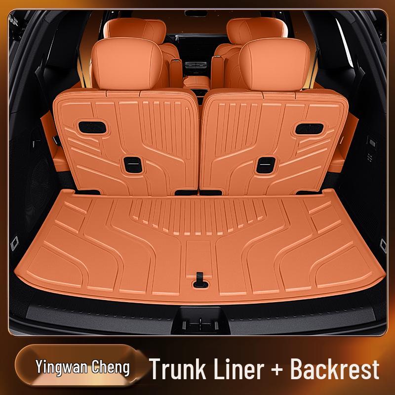 Tailored TPE Trunk Mat for Geely Galaxy M9 Six-Seater - Car Tail Box Modification Accessory