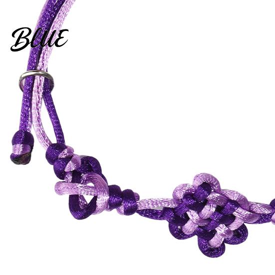 Handmade Knot Wristband Chinese Bracelet Retro Braided Good Luck High-quality