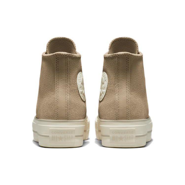 Converse  Chuck Taylor All Star Lift Platform High Nomad Khaki Women Sneakers Tan Desert-Sand Egret A03250C
