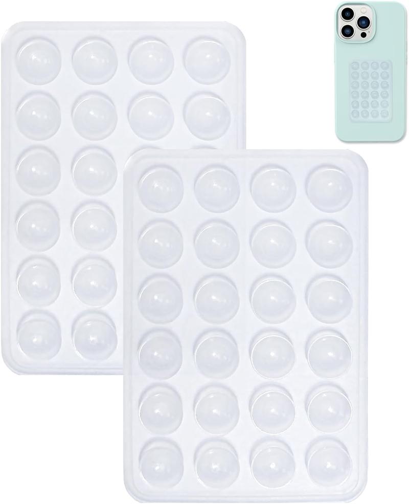 2PCS Hands Free Silicone Suction Phone Case Strong Adhesive Stand for IPhone 15 14 13 12 Pro Max Plus Samsung S24 S23 Back Cover