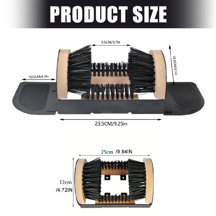 Professional Shoe Scrubber Brush Portable Shoe Cleaning Brush For Effective Cleaning After Trekking Or Daily Commute