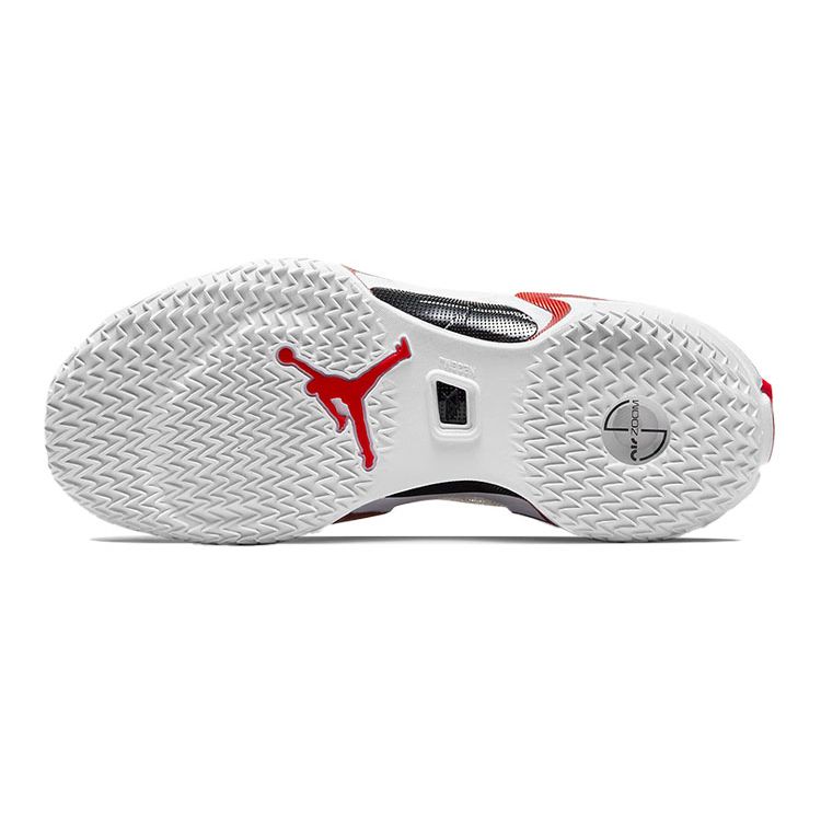 Air Jordan 36 GS Energia Psychiczna Buty Dziecięce Biały Uniwersytecki Czerwony Czarny DA9054-100