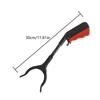 Raccoglitori di Rifiuti in Metallo e Plastica 30cm Afferratore Manuale per Rifiuti Strumento Pinza Raccogli Rifiuti per Casa Giardino Auto Pulizia
