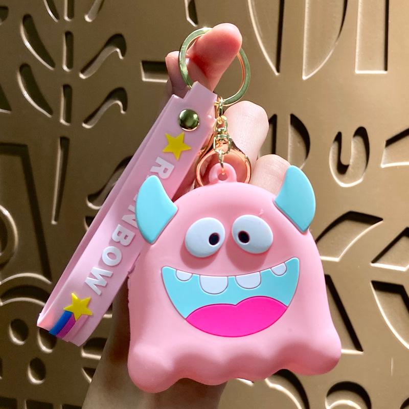 

Креативный силиконовый кошелек для монет и брелок: Идеально подходит для наушников, карт и многого другого — компактный подарок! Single OPP Bag