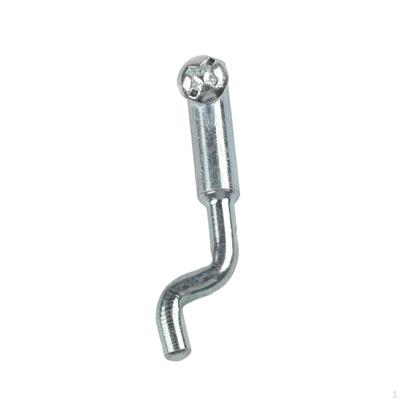 Z Bend Cable End for Mower,Replacement,Sturdy 2mm Cables Metal Compact Single Hole