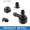 Windshield Washer Nozzle Kit 31391513 Wiper Wash Spray Jet for Volvo S80 1999-2016 Plastic (Set of 2)