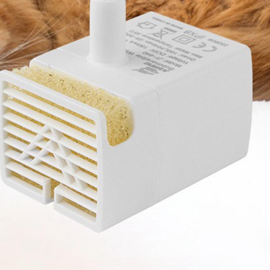 

Pet Cat Recycled Pure Water Dispenser Mute Water Pump 5V 1A Cat Fountain Pump Cat Water Dispenser Water Pump Pet Supplies CN