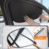 2-Piece Car Sunshade Set for Driver & Passenger Seats, Window Sunshades, Heat-Insulating & Cooling
