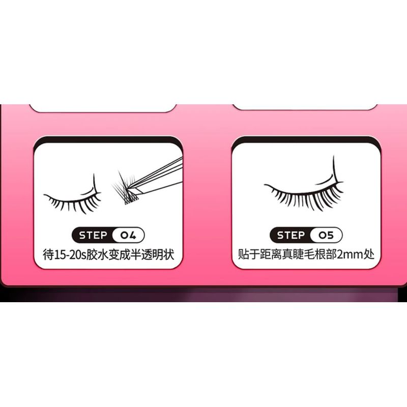Mogugu - Curl Multipack False Eyelashes Cluster