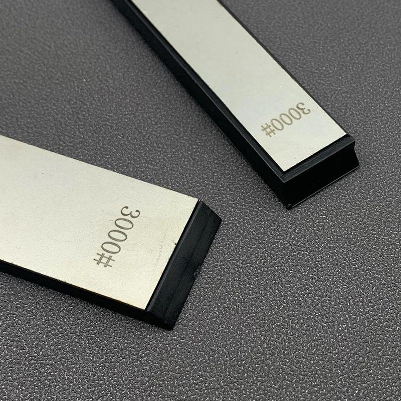 80~3000 Grit Affûteur de couteaux professionnel Grande taille Pierre à aiguiser diamantée Cuisine Lame Système d'affûtage Apex Ensemble de râpes