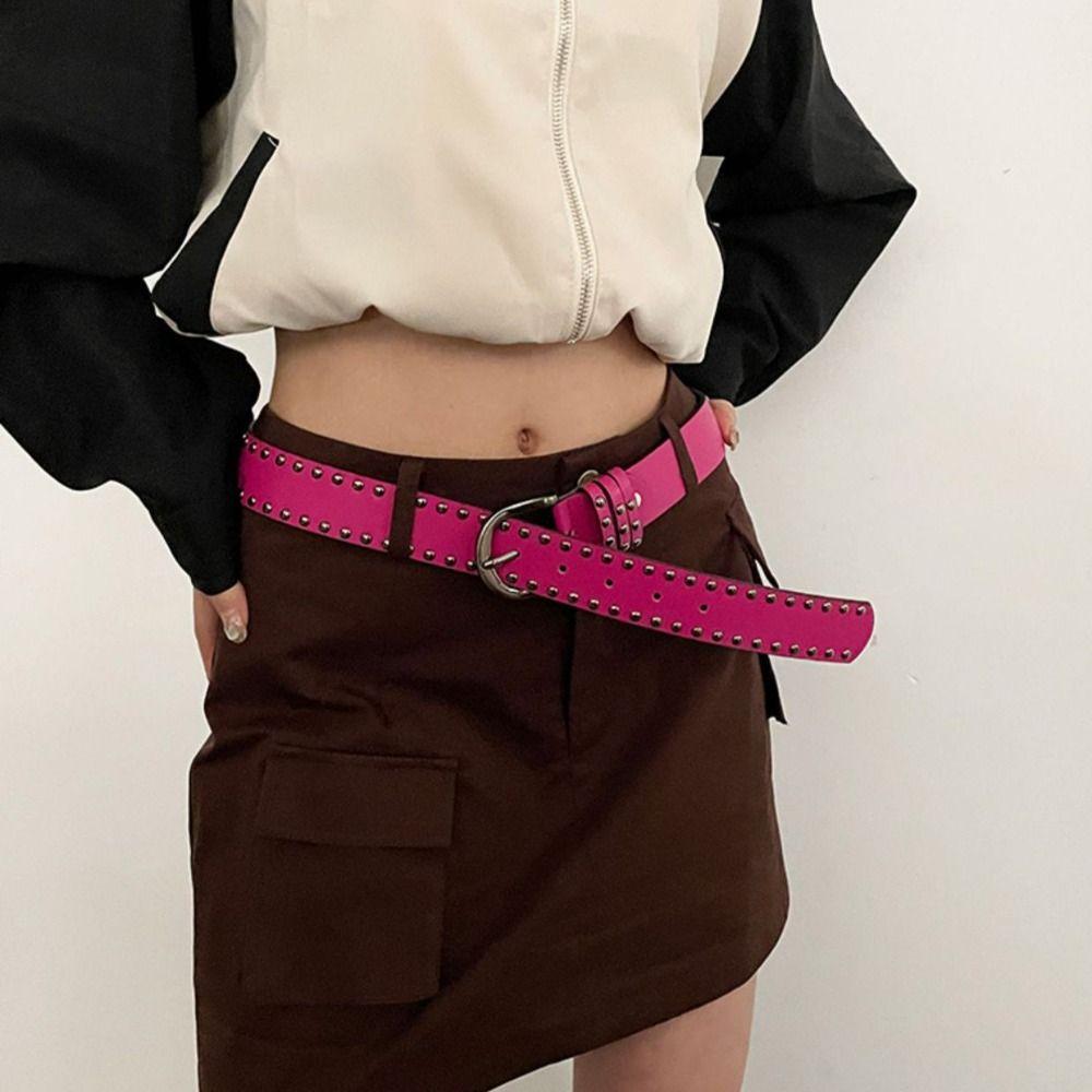 Rivet Waist Belts Wide Waist Bands for Women Casual Waistband  Ladies