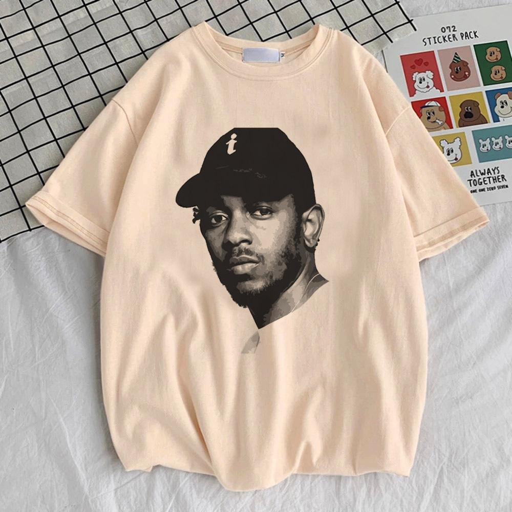 Kendrick Lamar Top T-Shirts Teenager koreanische Kleidung Ästhetik Harajuku Trendiges Streetwear-Shirt Grafik 2000er Frauen Hip Hop Gothic