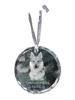 Czechoslovakian Wolfdog, Czechoslovak Vlcak - Crystal Bauble with a Photo, Dog Photo In Crystal, Personalized Christmas Tree Ornament by Brand