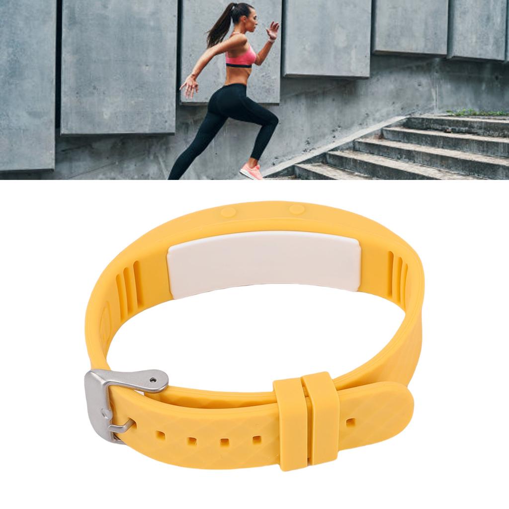 Hlth Smart Bracelet Silicone Vibration Alert USB Rechargble Wrable Fitness Step Counter for Orts Tracking