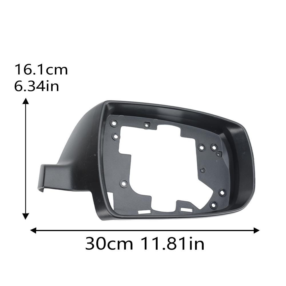 Side Door Rearview Mirror Frame For Kia Sorento 2009 2010 2011 2012 2013 2014 Black Wing Door Mirror Frame Car Accessories