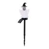 Ghost Pumpkin Halloween Solar Stake Light Outdoor Waterproof Garden Path Marker Warm LED Auto On Off Lamp