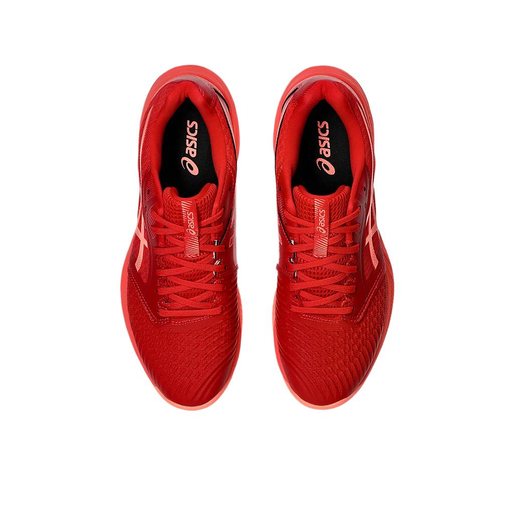Asics Netburner Ballistic FF 3 Speed Red Herre Sneakers Sun-Coral 1051A073-600