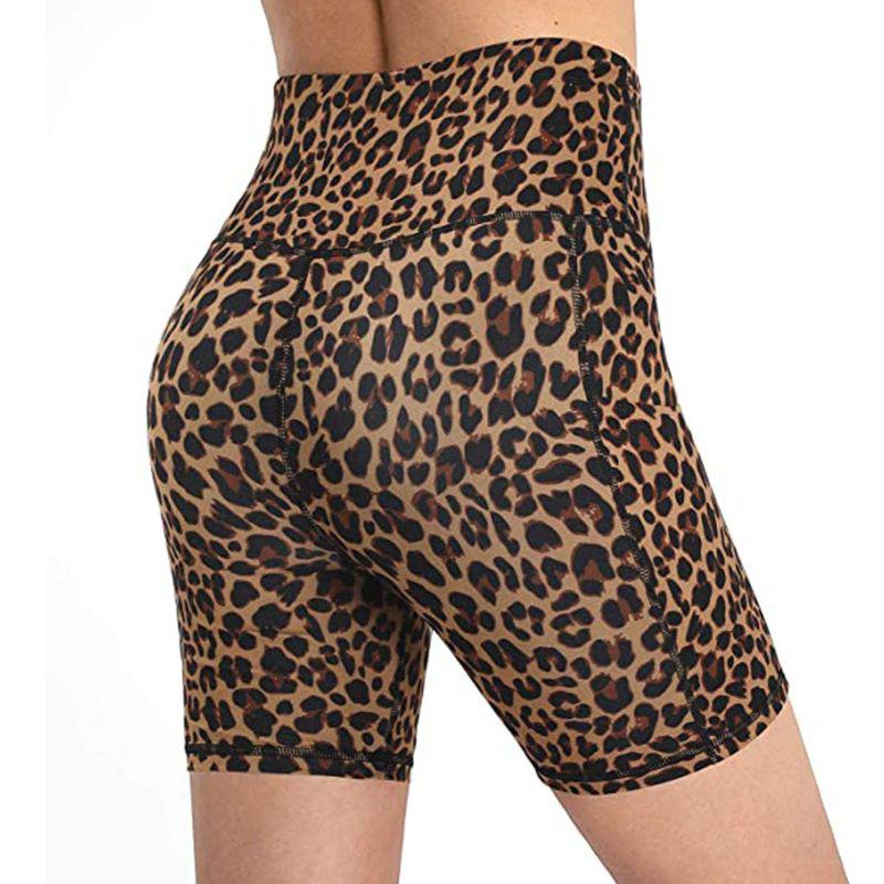 Buy Women High Waist Yoga Biker Shorts 